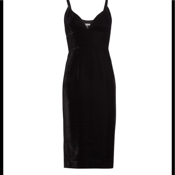 New Signature & Caroline Issa Velvet Cocktail Dres - Picture 4 of 6